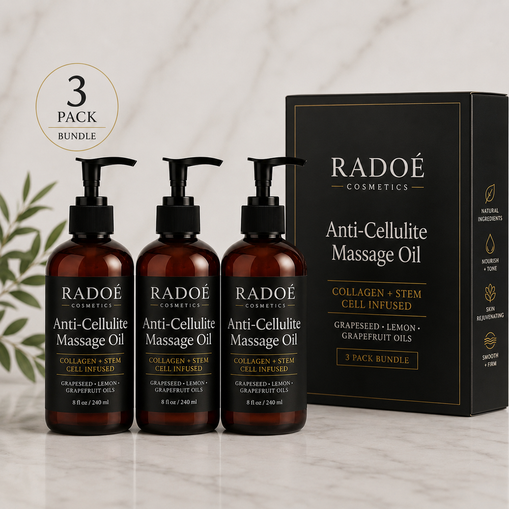 RADOE Anti-Cellulite Massage Oil Trio-3 pack