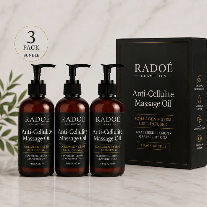 RADOE Anti-Cellulite Massage Oil Trio-3 pack